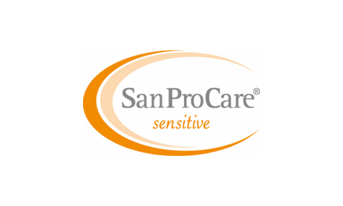 Logo "SanProCare Sensitive"